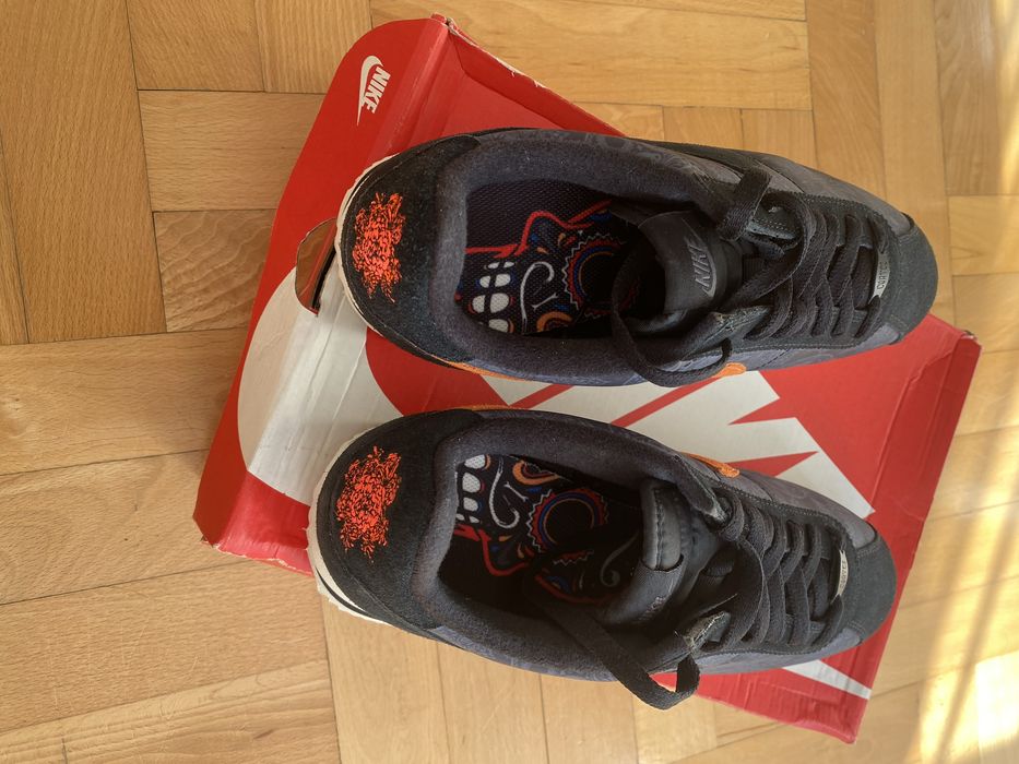 nike cortez basic premium qs day of the dead 2015 us9 nowe