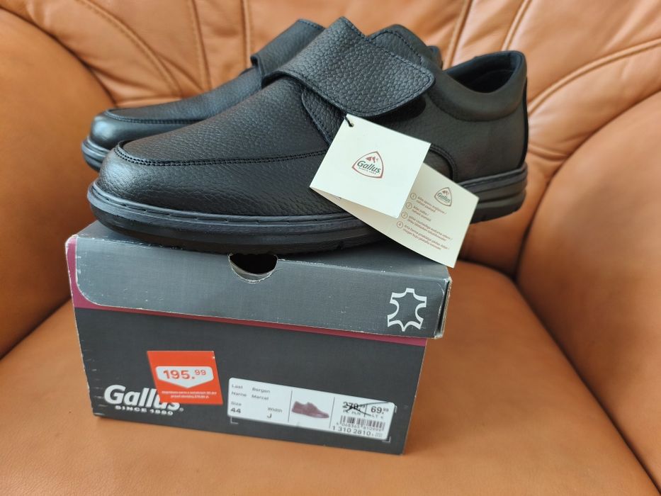 Buty skórzane męskie 44