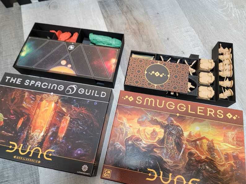 Insert organizer do gry Wojna o Arrakis (Dune: War for Arrakis) + dodatki