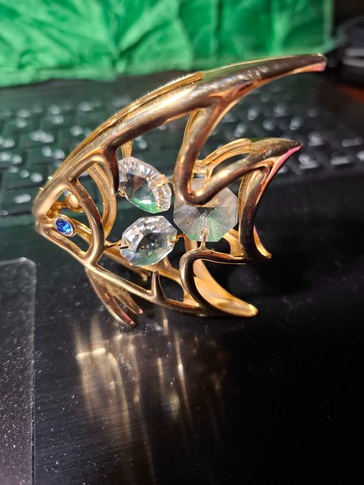 "Рыбка" Crystocraft с кристаллами Swarovski