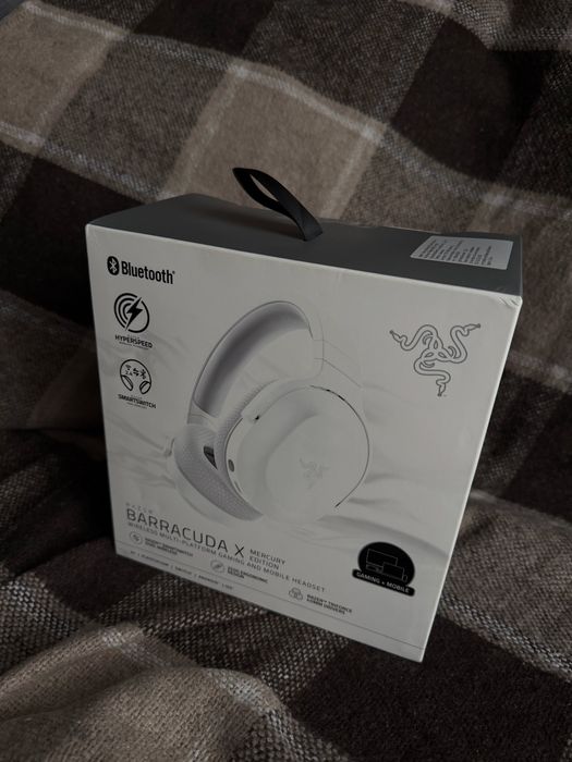 Наушники razer barracuda x mercury edition