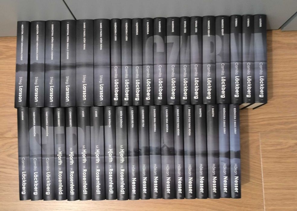 Czarna Seria Kryminałów - Tomy 1-38