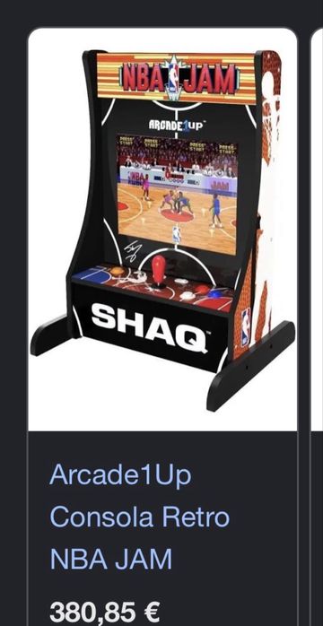 Vendo Arcade Jogo Basket NBA JAM