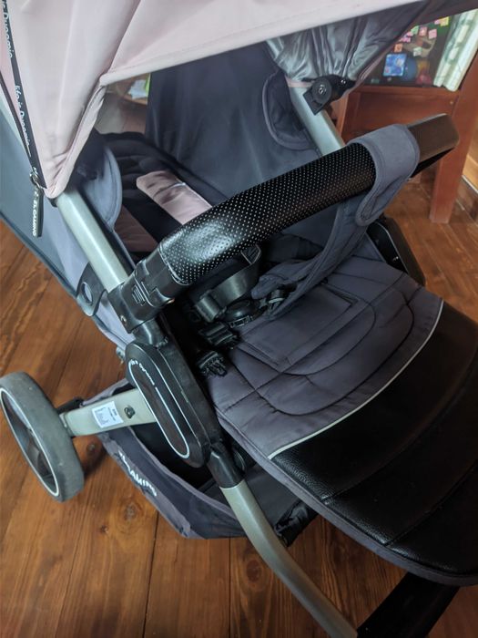 Рожева коляска El Camino Dynamic Pro Me 1053N Pale Pink (візочок)