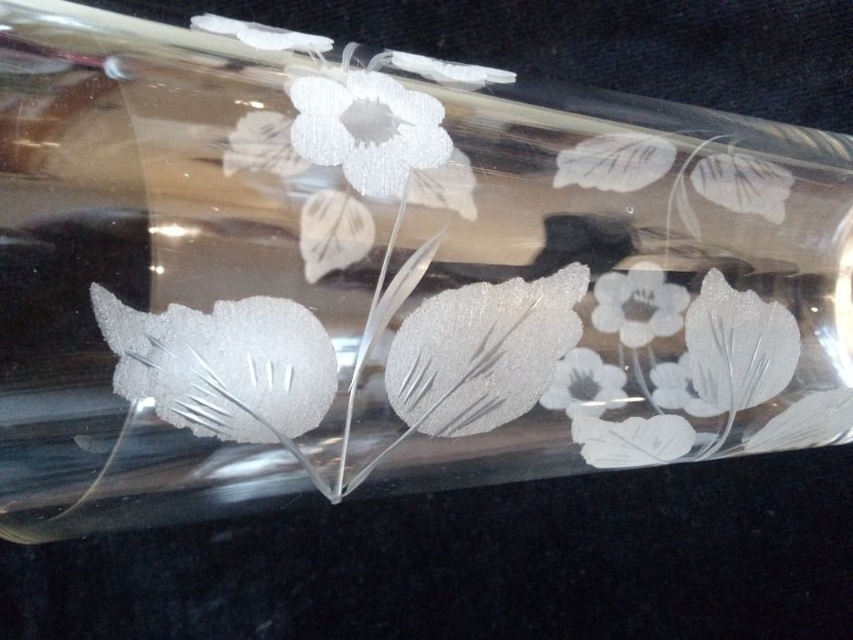 Стакан хрустальный, ручная работа, Чехия, 8 шт.