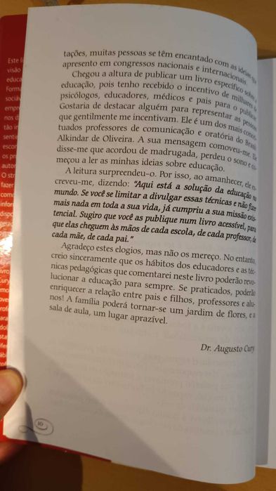 Augusto Curry, Pais brilhantes, professores fascinantes