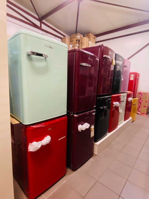 Lodówki Amica w Stylu Retro 87 cm Wysokości! Dostępne różne kolory!