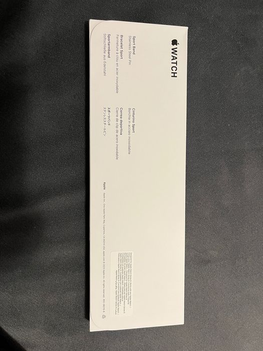 zaplombowany, oryginalny pasek apple watch 41mm s/m