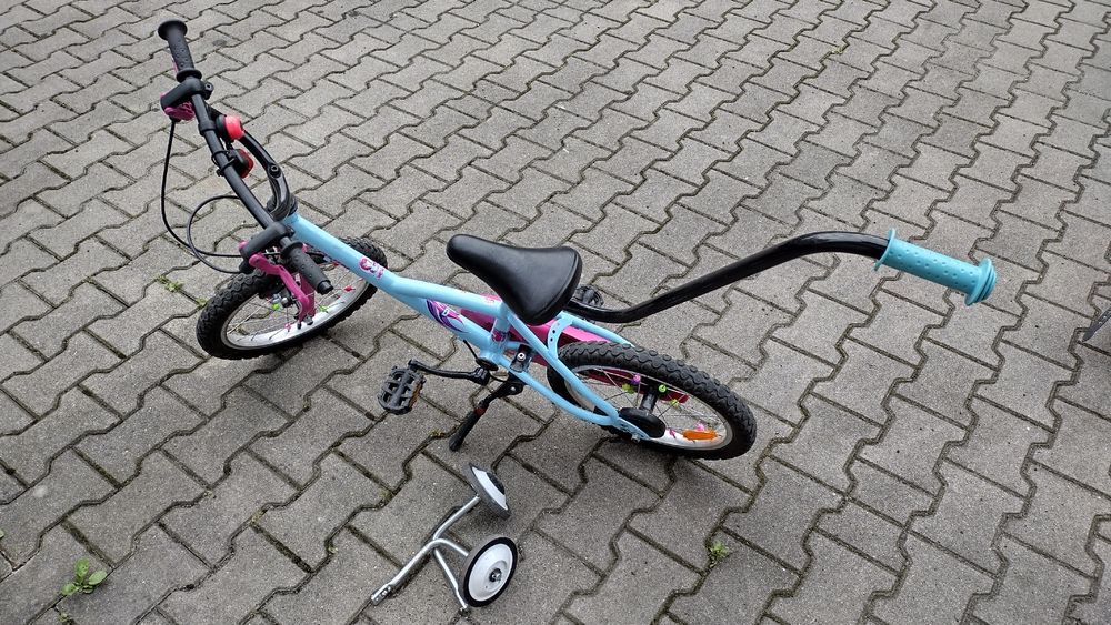 Rower dla dziewczynki rozmiar 16 Decathlon