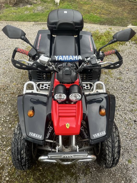 Yamaha warrior 350 z homologacją. Zarejestrowany!