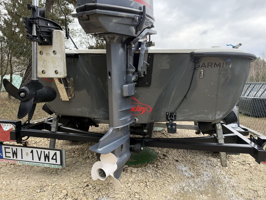 Łódź wędkarska łódka ka boats 385 yamaha 20km+ przyczepa