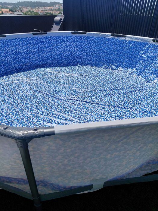 Piscina 366x76 cm Bestway Steel Pro MAX - Nunca Usada - c/bomba