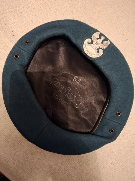 Beret WP Zielony Wojsk Lądowych MON rozmiar 54.