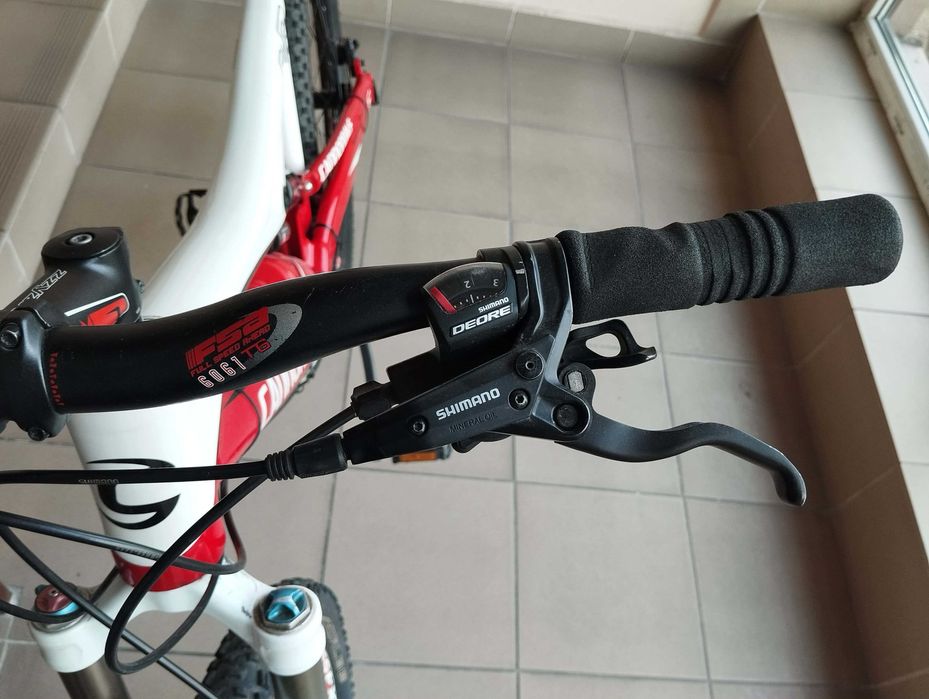 Cannondale Rush 3 XT, XTR, Fox, DT Swiss rower karbonowy pełny