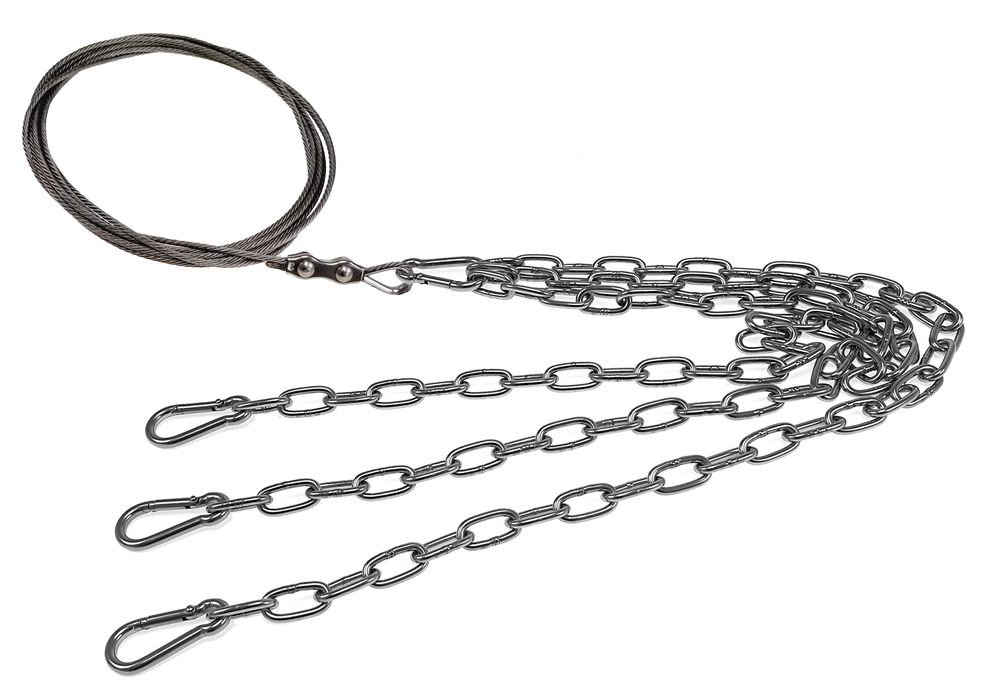 Grill nierdzewny trójnóg 225cm +2 ruszty 90 i 50cm + kołowrotek zestaw