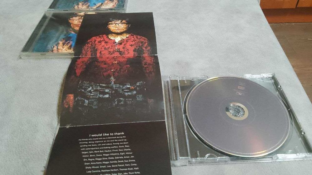 bjork - selma songs. немецкий cd c постером