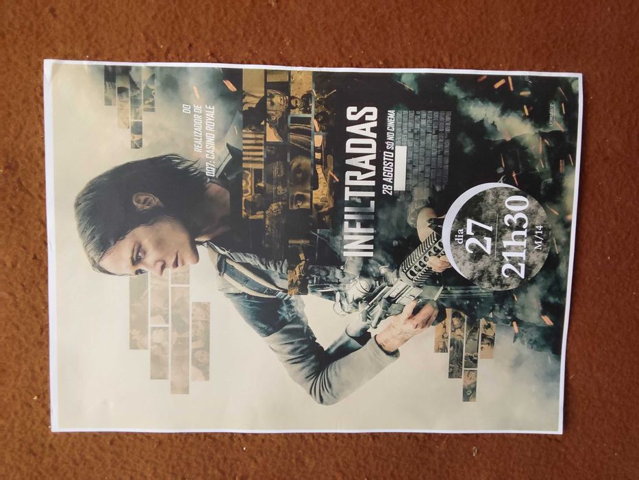 Cartazes promocionais de cinema - lote 4 - portes incluidos