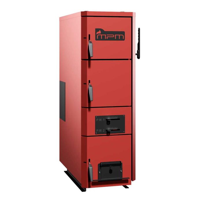 Kocioł, piec MPM DS DUO 12 - 24 kW - węgiel - drewno