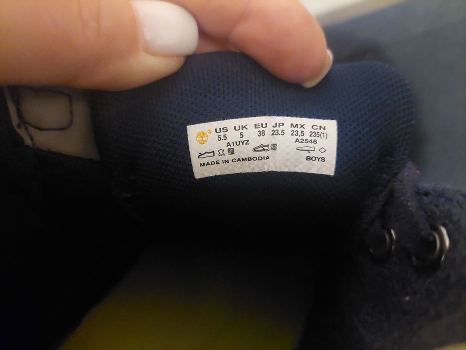 Buty Timberland 38 chłopięce