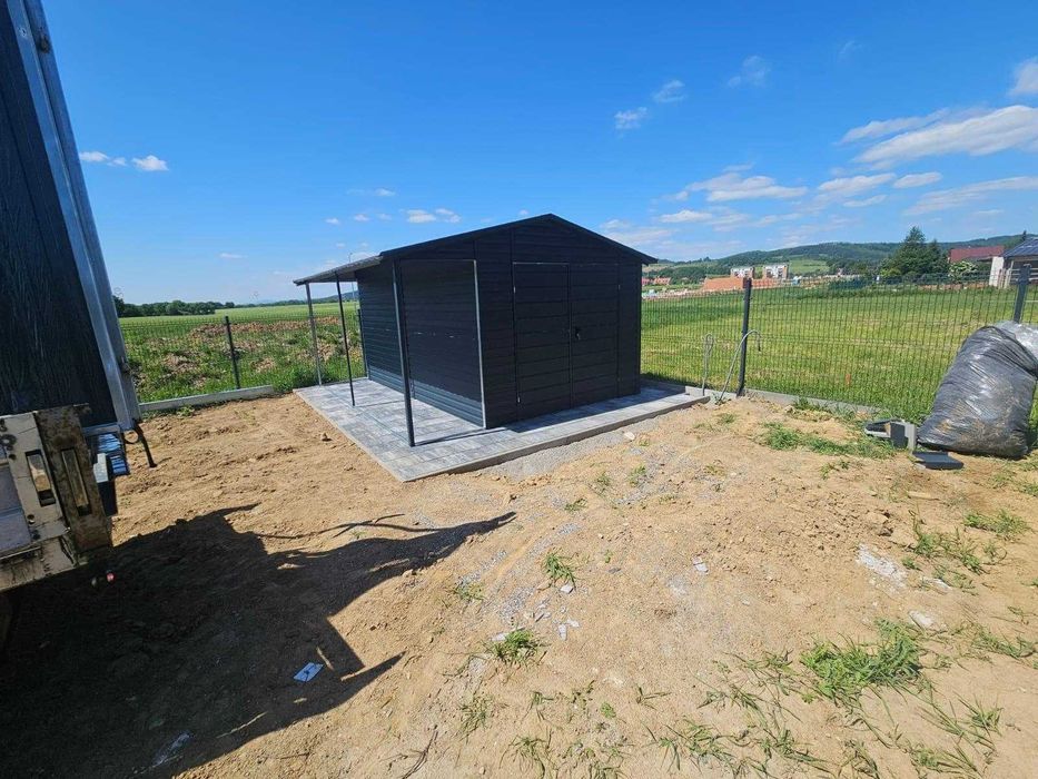 Garaż blaszak 4x2 Garaż blaszany schowek magazyn mały garaż 2x3 3x5