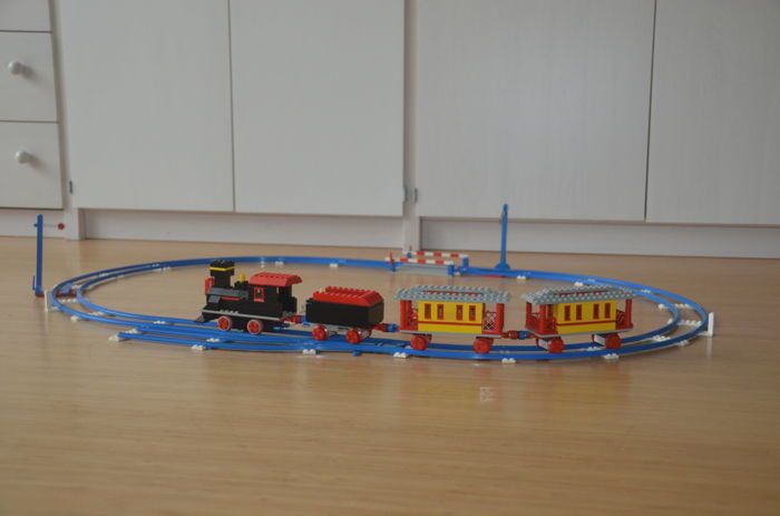 dzis lego 119 Pociąg : 4,5V ,Super Train Set unikat 1968 rok