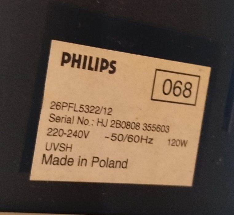 Telewizor LCD Philips 26PFL5322/12.