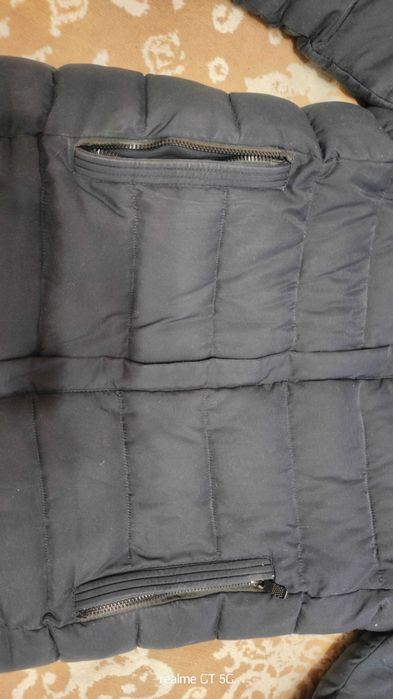 Куртка синя на синтепоні