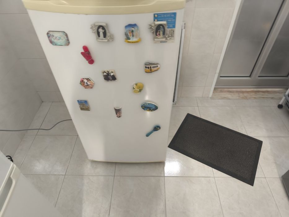 Frigorífico a funcionar