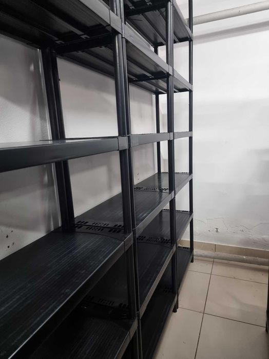 Regał plastikowy Basic Plast Plus 60 kg 185 x 85 x 40 cm Bayersystem