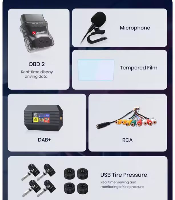 Rádio Android Honda ACCORD 8 Carplay Wi-Fi GPS Bluetooth NOVO