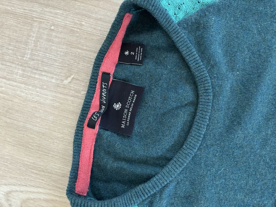 Sweterek Maison scotch welna, angora, alpaka S