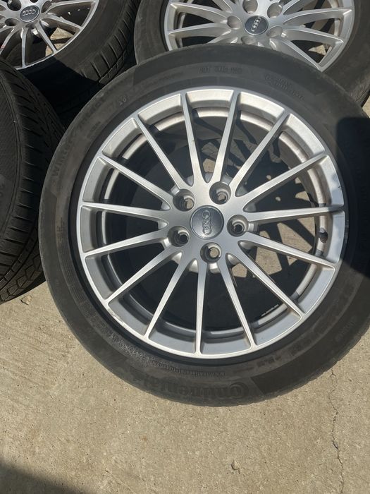 Комплект або окремо диски Audi OEM R17+шини Continental 225/50
