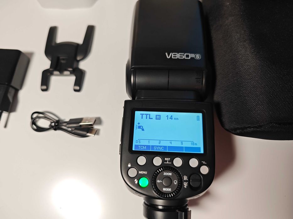 Godox V860III-S + X2T-S — Kit completo para flash fora da câmara