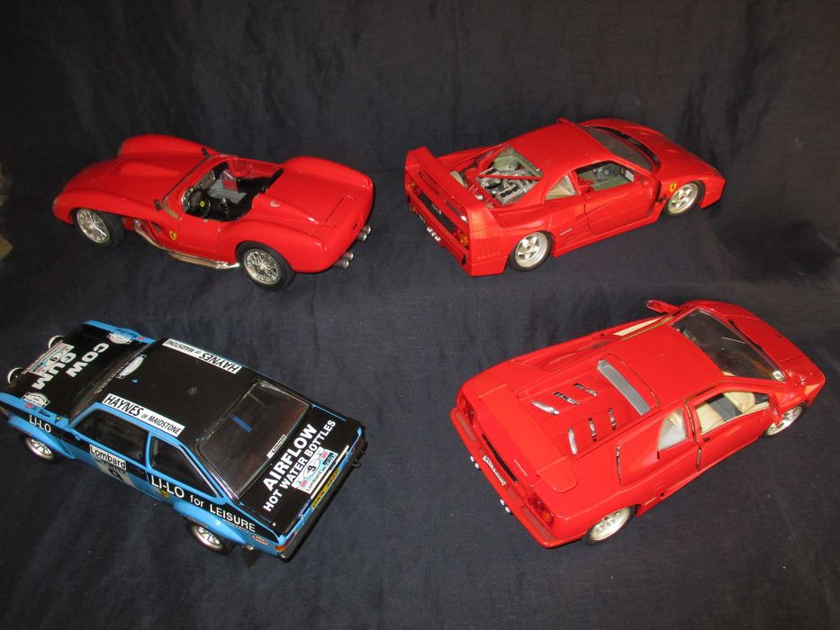 Carros Miniatura 1/18 Lamborghini Ford Escort Rally