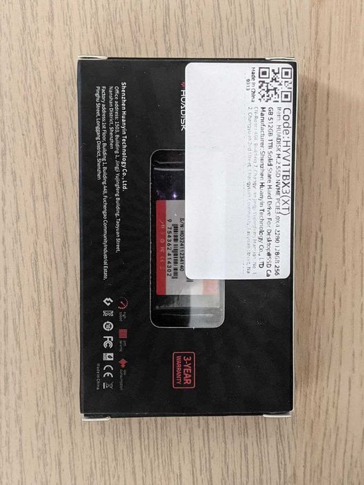 SSD 1Tb 7300MB/s, NVMe PCIe 4.0, 2280, CV7000