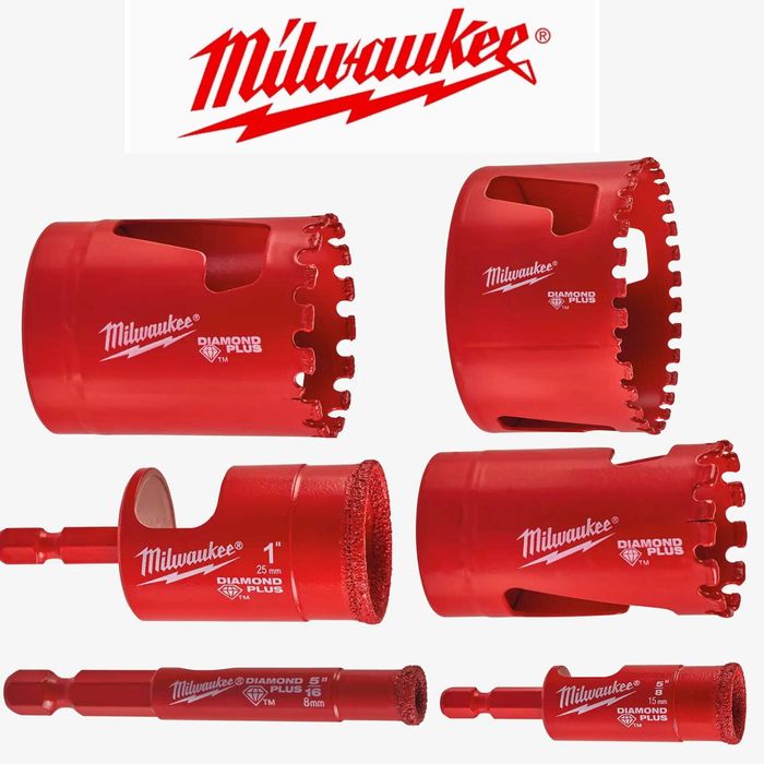 Коронка алмазна по плитці Diamond Plus Milwaukee