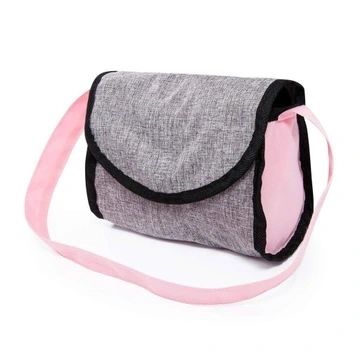 Wózek Głęboki Dla Lalki Cosy, Różowo-Szary. Nowy Produkt