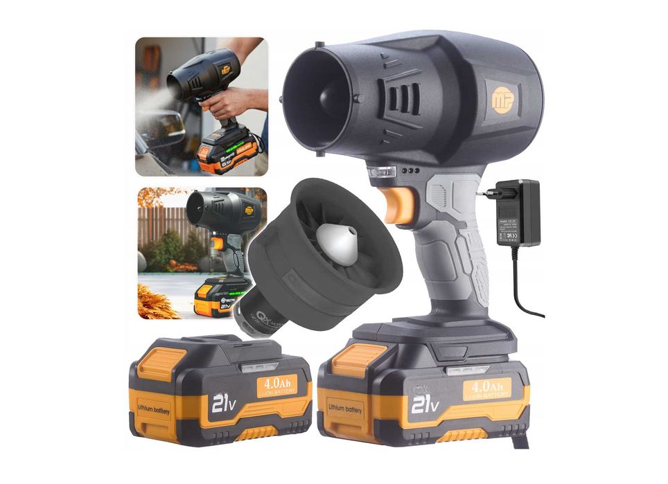 Promocja! Nowa dmuchawa akumulatorowa do liści 21V