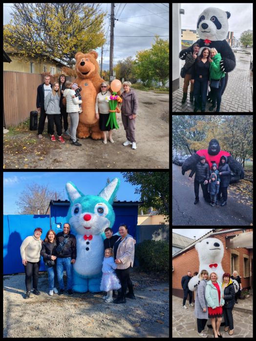 Аниматоры -  2,6 м на праздники Харьков и область