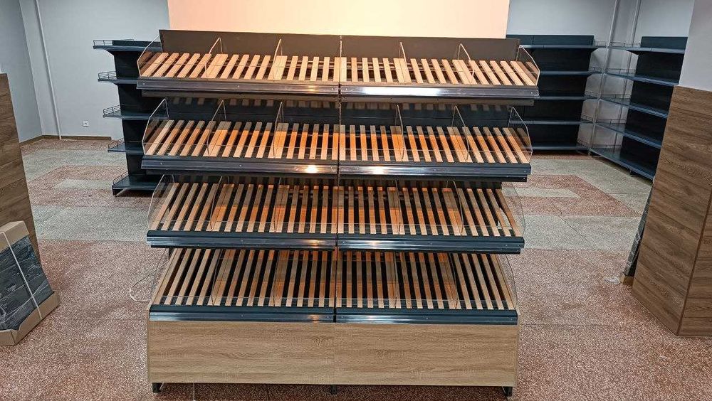 Хлібні стелажі | Хлібні полки |Кондитерські полиці |Кондитерська полка