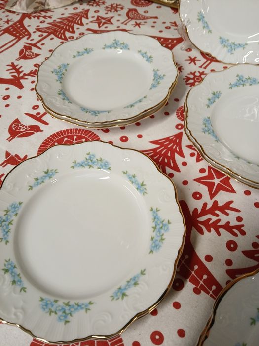 12 pratos sobremesa Vista Alegre