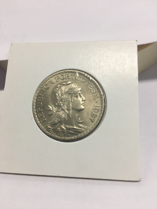 Moeda 1Escudo 1927 (Rara )Soberbo