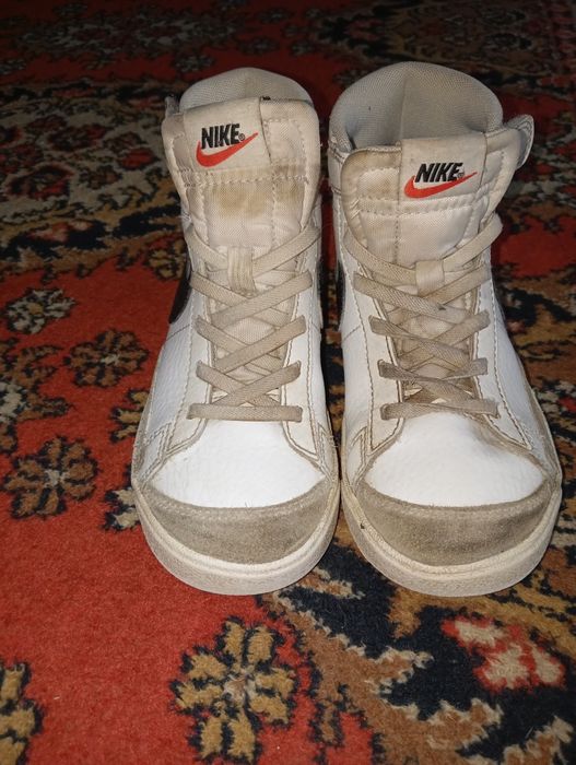 Хай топы Nike белые