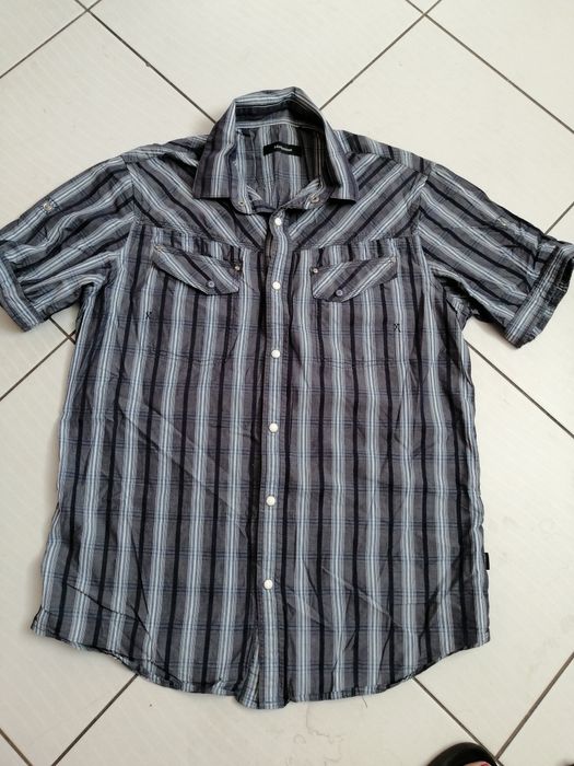 Koszula męska krótki rękaw rozmiar S jak nowa na lato