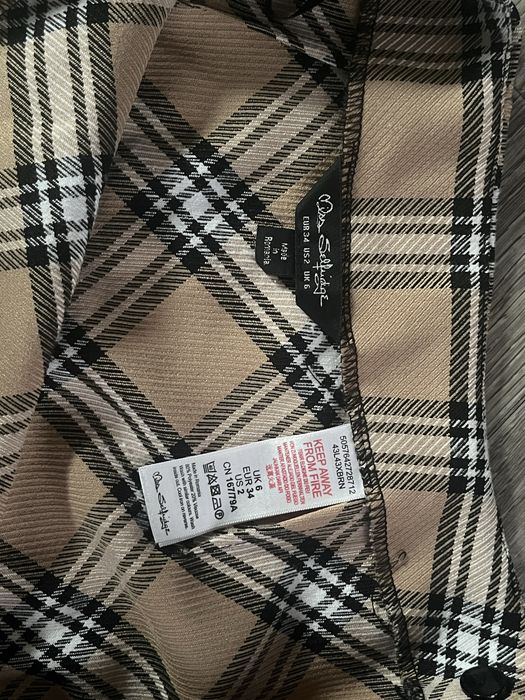 Стильна спідниця в клітинку Miss Selfridge (XS / 34 / UK 6)