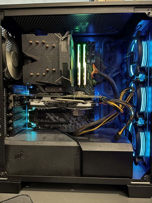 Komputer gamingowy - Radeon RX 580 8GB l Intel 8600K l DDR4 16GB