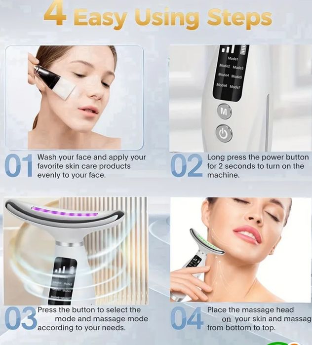 Masażer do twarzy i szyi prezent na święta