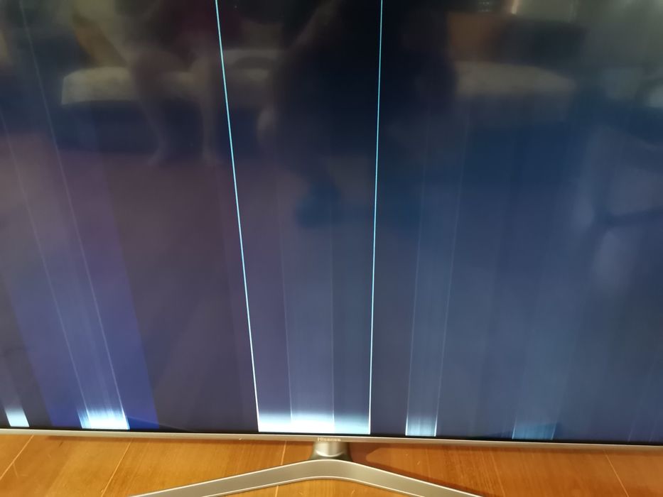 Tv Hisense H55UTB Avariada