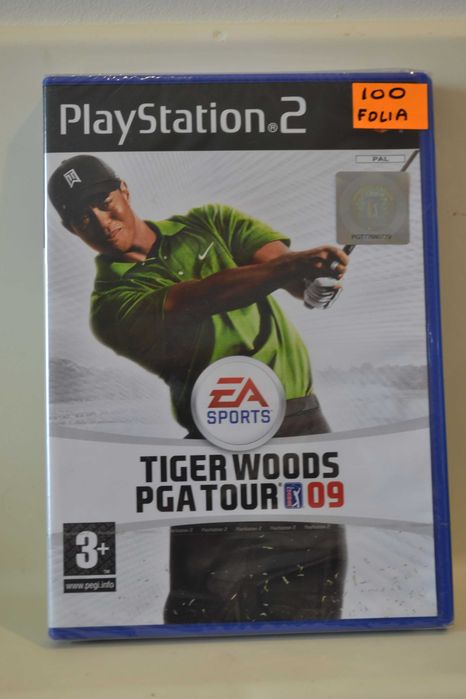 Tiger Woods PGA Tour 09  PS2 Nowa w folii