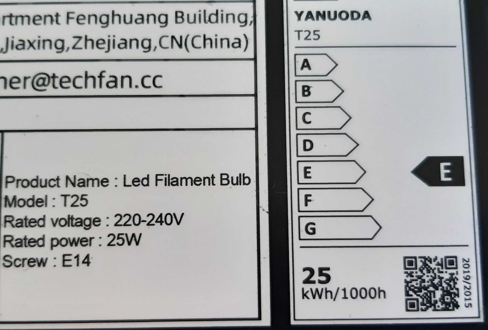 Lâmpada Nova Termo-resistente 25W E14 p/ Forno Eléctrico etc.